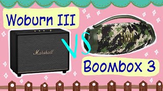 [EP#63] Woburn III VS Boombox 3 [ JBL & Marshall]