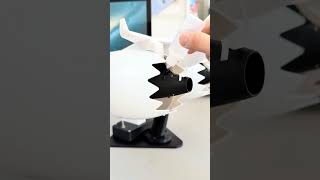 Someone turned an airplane engine into a desk gadget. #gadget #innovation #airplane #tech