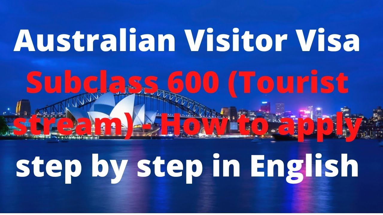 visa subclass 600 tourist stream
