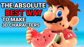 The Absolute BEST Way To Make 3D Characters For Film and Games