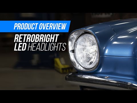 Holley RetroBright Headlights Offer Classic Looks and Modern LED Performance