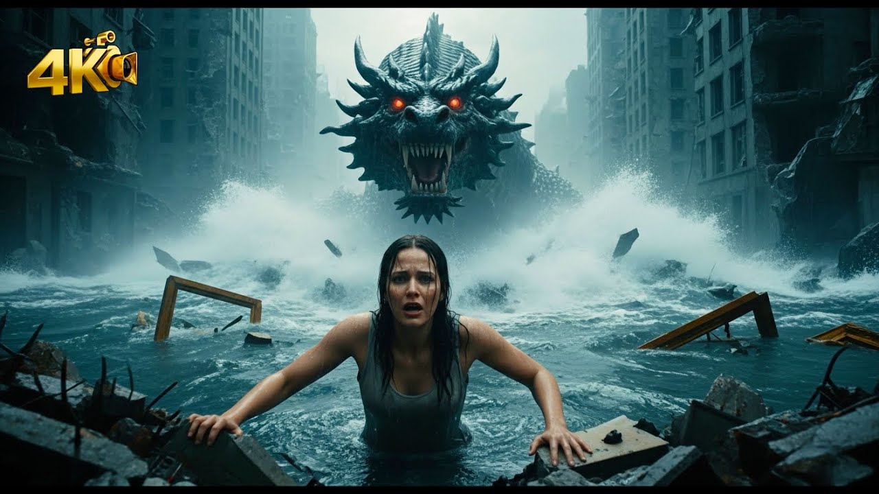 Mythical Clash: King Kong Protects City From Sea Dragon Attack!