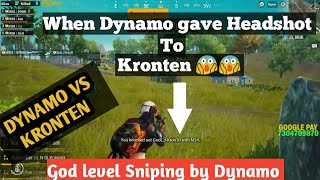 Dynamo vs Kronten || Full intense Sniping Fight Ever|| ft. Dynamo gaming #DYNAMO  #hydra #GodL #ads