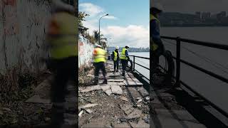 The Silent Restoration of a Public Walkway#Restoration #Timelapse #Satisfying #Renovation #transform