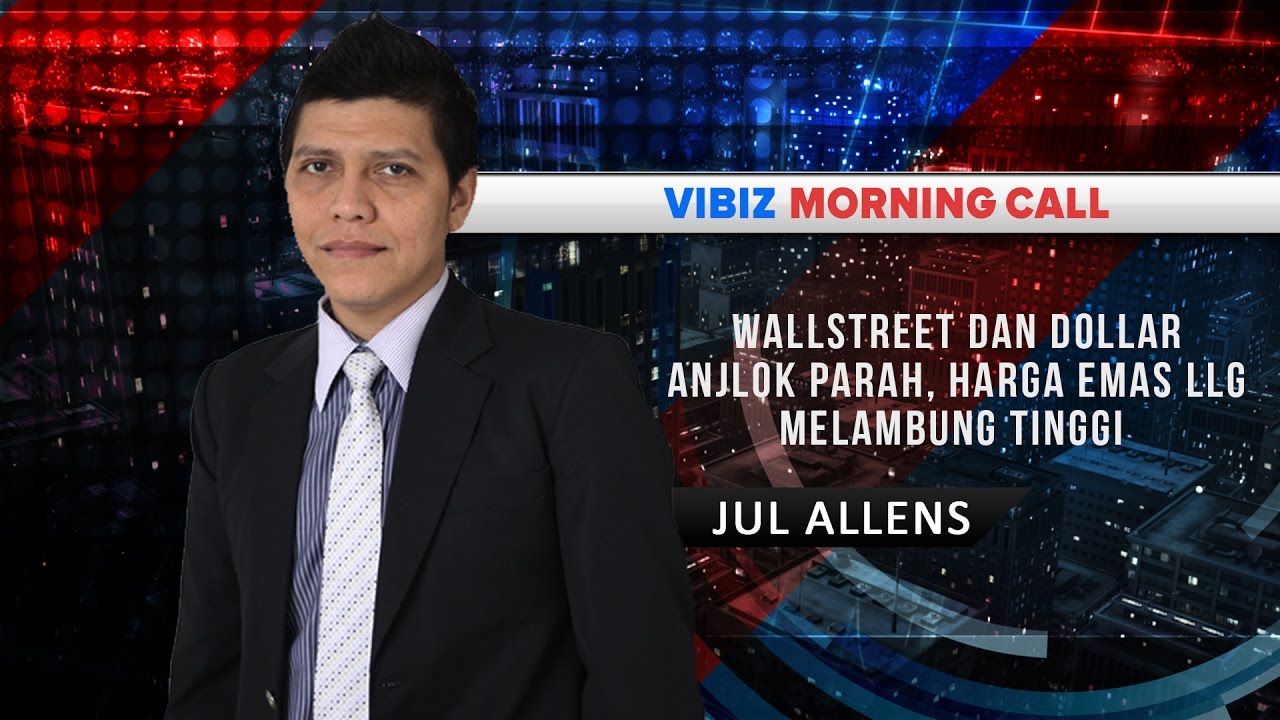 Wallstreet dan Dollar Anjlok Parah, Harga Emas LLG 