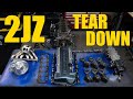 2jz swap subaru wrx sti engine tear down