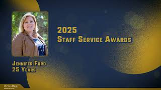 Jennifer Ford - 2025 Staff Service Awards