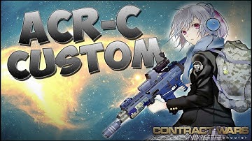 Contract Wars - ACR-C Custom EPIC GAMEPLAY (Facecam&Commentary)