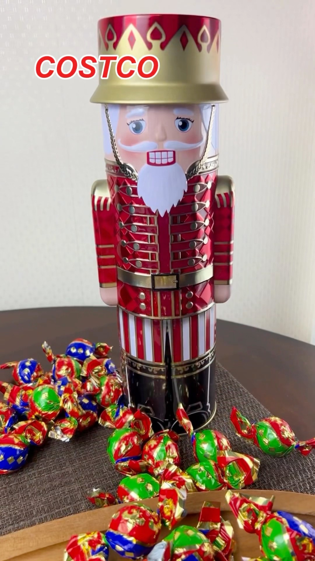 ☆コストコ ミルクチョコ トリュフ 缶入り シルバークレーン☆ 2025年