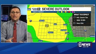 AFTERNOON UPDATE: Storm Team 12 tracking storms tonight and this weekend