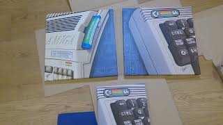 Unboxing Retro Computer Artwork