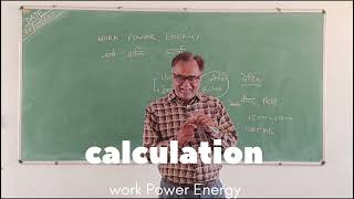 Calculation of Work Power Energy Numerical problem 
