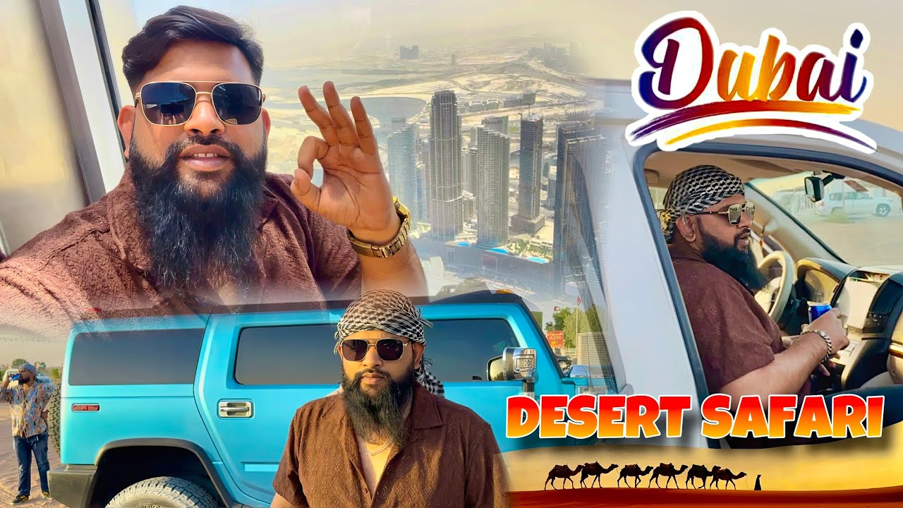 Burj Khalifa Ki Height & Desert Safari Ki Ride – Unforgettable Dubai Vlog! | Mukram Shaik Eagleteam