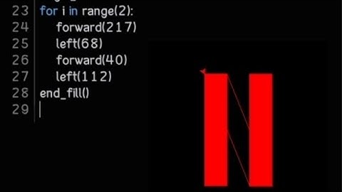 Netflix logo using python #python #pythonprogramming #python3 #turtle #netflix #netflixindia