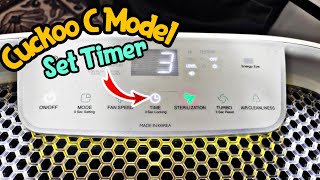 CUCKOO C Model - Set Timer Setting *malay*