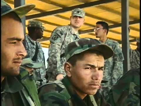 Assisting ANA drill sergeants