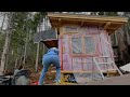 Insulating My Off Grid Cabin With My Wife!!!
