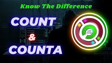 Excel Count and Counta
