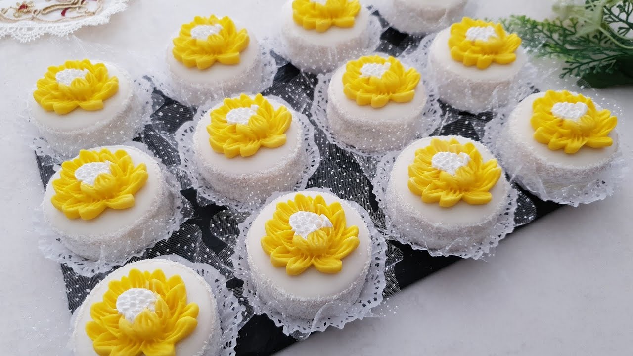 صابلي بالليمون و جوز الهند يذوب في الفم و البنة روعة - حلويات العيد