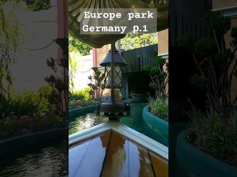Europa park - Germany/Европа парк- Германия. Путешествие на лодке.