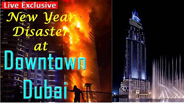 Tallest Building In Dubai Caught On Fire - Gif Maker  DaddyGif.com (see description)