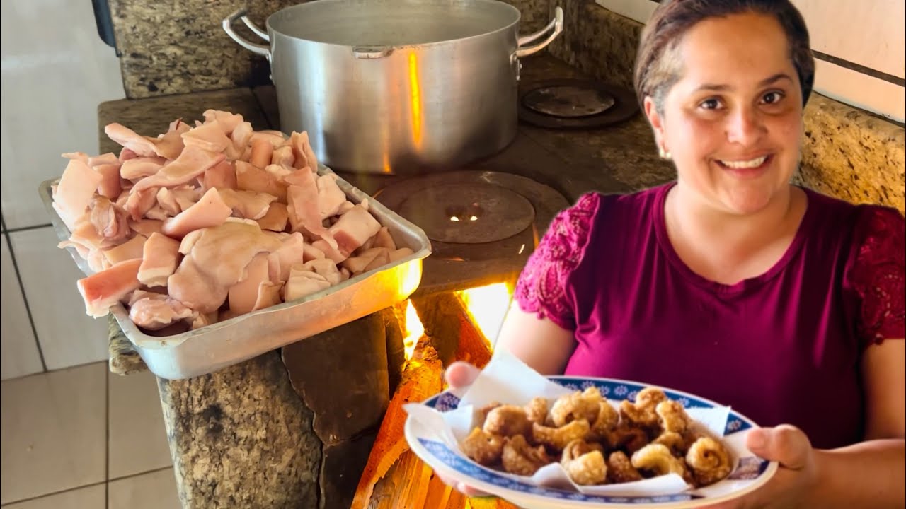 Torresmo à Pururuca super fácil/ o melhor /fica crocante e delicioso e não estoura