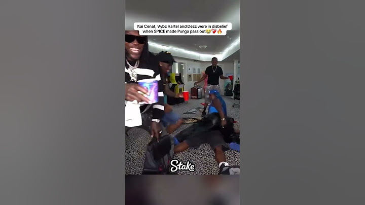 Kai Cenat Vybz Kartel and Dezz were in disbelief when SPICE made Punga pass out#kaicenat #vybzkartel