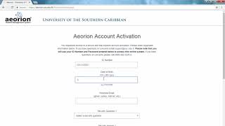1. Aeorion Account Activation