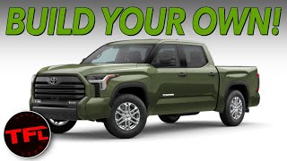 The 2022 Toyota Tundra Configurator Is LIVE! Here's What You Can Build Now & What It Costs