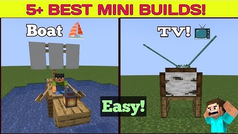 5+ MUST-KNOW Mini Build Hacks in Minecraft 1.21+! [Tutorial]