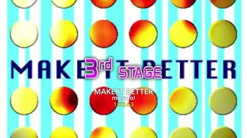 DDR 1st mix: Make it better - mitsu-O! [Hard] [Sudden]