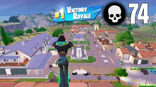 74 Elimination Solo vs Squads (Fortnite Chapter 5 Gameplay Wins)