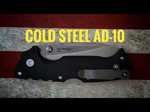 A beefy carry that gets the job done! The Cold Steel AD-10