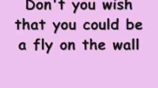 Miley Cyrus - Fly On The Wall (lyrics)