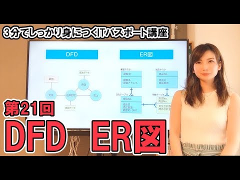 ER図とDFD／ITパスポート・基本情報技術者・高校情報