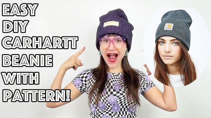 How to sew a beanie hat from old sweater – Kremi