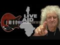 Capture de la vidéo Queen Live Aid Guitar Backing Track Full Concert