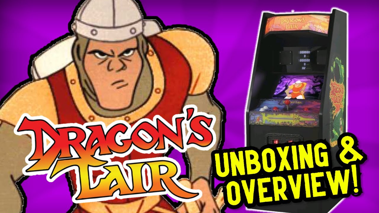 Dragon S Lair Mini Arcade Unboxing And Overview Youtube