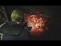 Resident Evil 2 Remake - Obliterating a Fat Zombie with a Shotgun