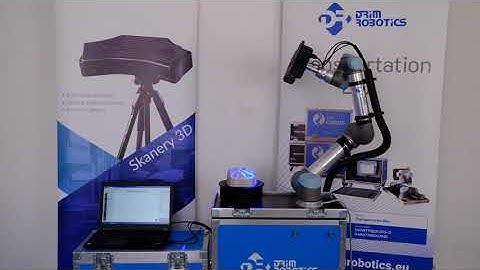 Integracja skanera eviXscan 3D Optima z cobotem Universal Robots