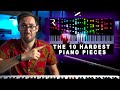 Top 10 most difficult piano pieces  pianist reacts