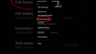 How to On Call forwarding settings। #call #forward #shorts screenshot 4