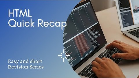 HTML Easy & Short Revision Part 6 ( Inserting Image & Hyperlink on the Webpage )