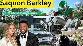 Inside the Life of SAQUON BARKLEY 2025: Eagles’ Star RB | Wife, Height, Career, Net Worth, Age & Bio