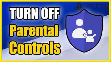How to TURN OFF Parental Controls on PS5 & Don