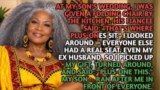 At My Son's Wedding, I Was Given A Folding Chair By The Kitchen: That's Where Plus-Ones Sit...