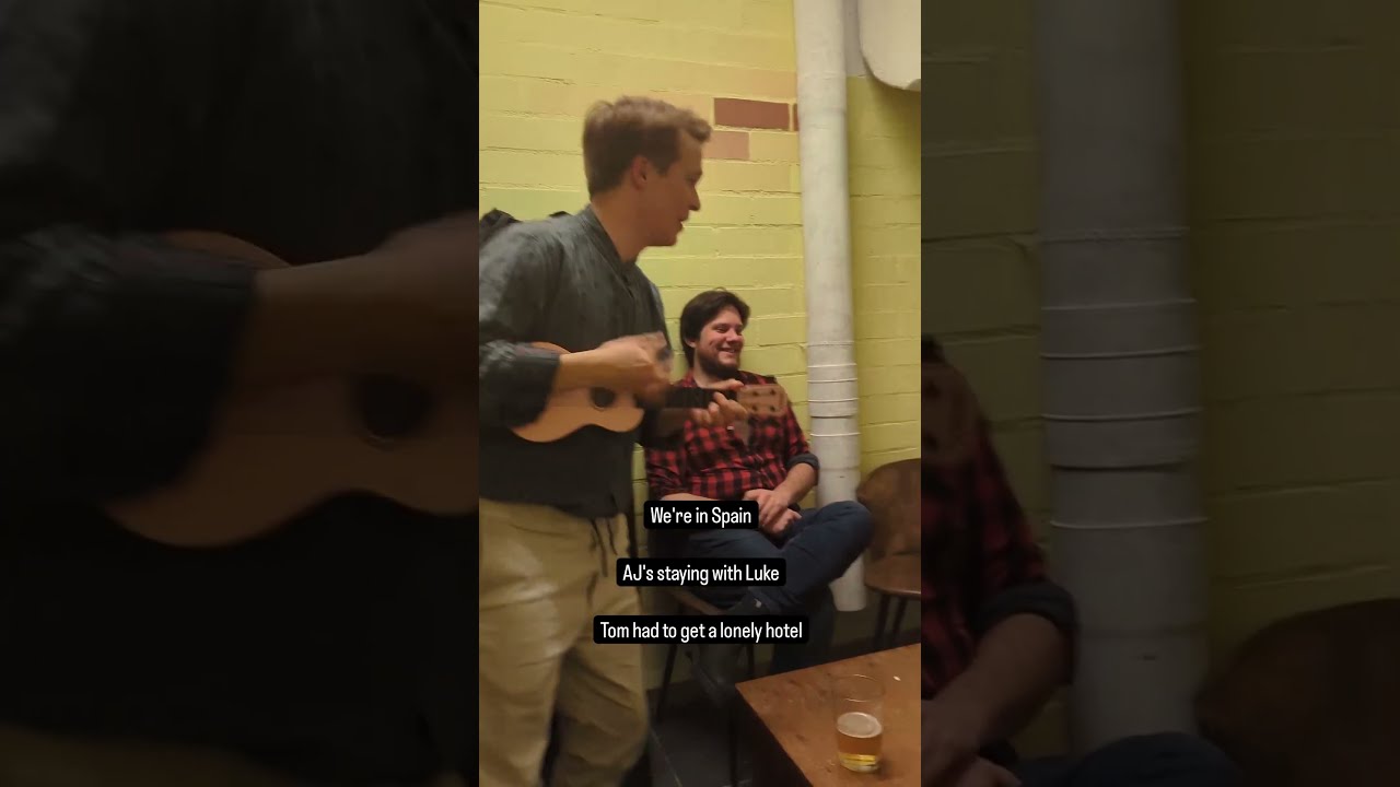 AJ Stays With Luke/Luke Manning Singing