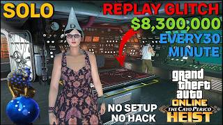 NEW METHOD 2026! 🚀 SOLO Cayo Perico Heist Replay Glitch – $8 3M in Minutes No Setups   GTA Online