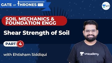 L 31 Objective Soil Mechanics | Shear Strength of Soil -4 | JUNOON BATCH for AE & JE Exams