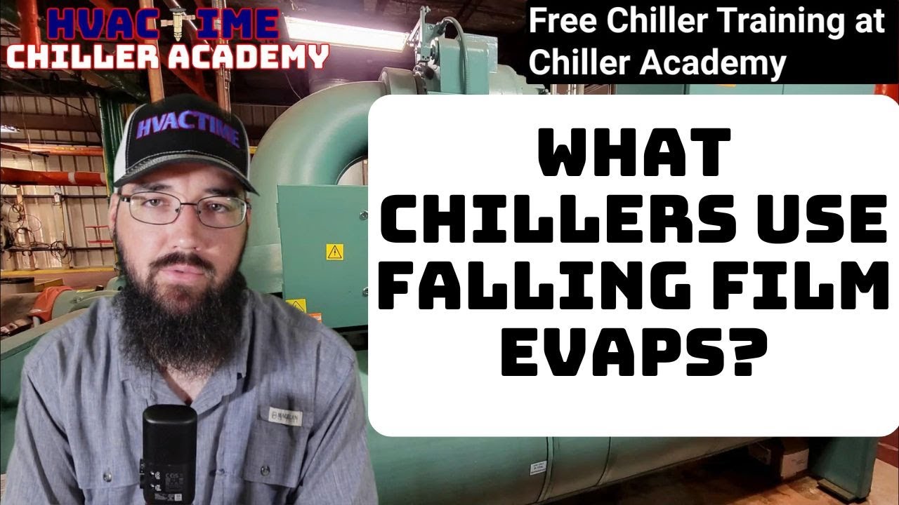 Описание чиллеров с испарителями с падающей пленкой